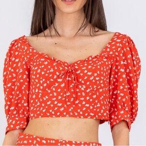 OBEY Capri‎ Floral Top